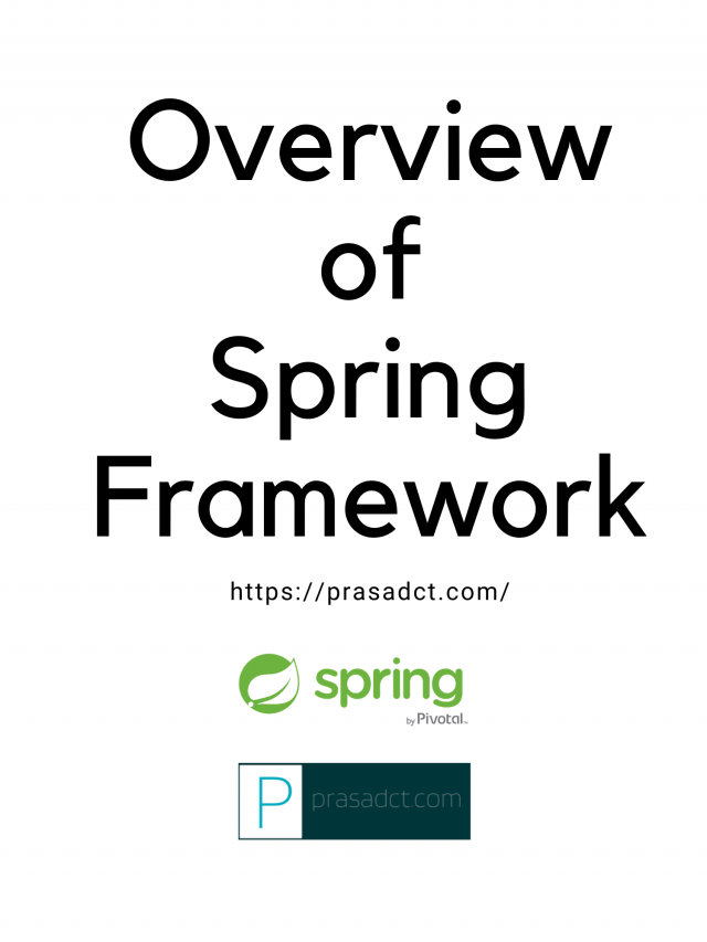 Overview of Spring Framework